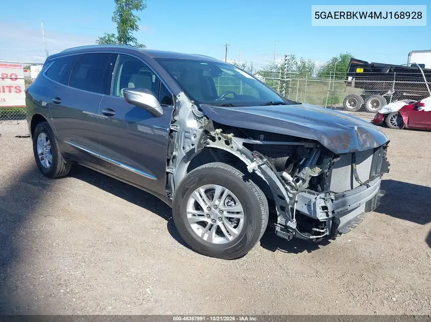 BUICK ENCLAVE 2021, VIN 5GAERBKW4MJ168928