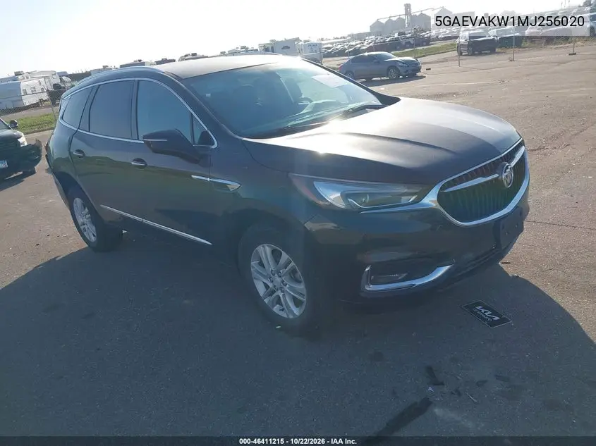 BUICK ENCLAVE 2021, VIN 5GAEVAKW1MJ256020