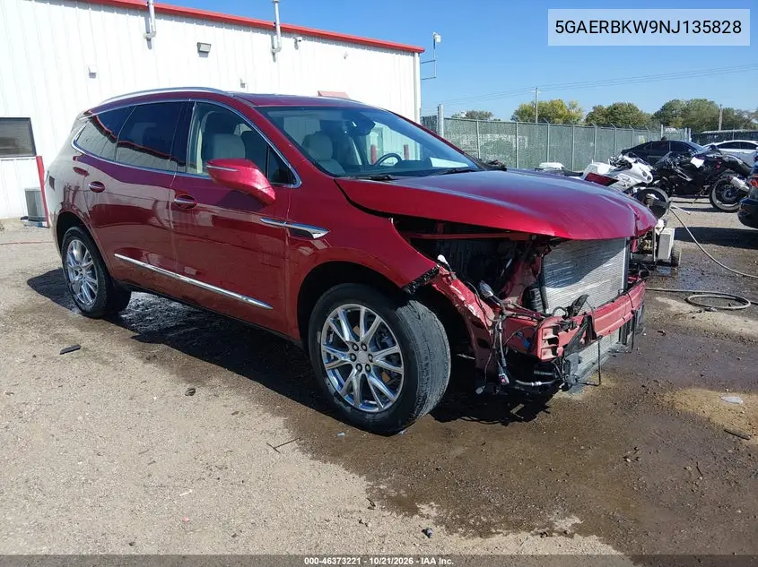 BUICK ENCLAVE 2022, VIN 5GAERBKW9NJ135828