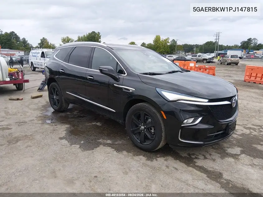 BUICK ENCLAVE 2023, VIN 5GAERBKW1PJ147815