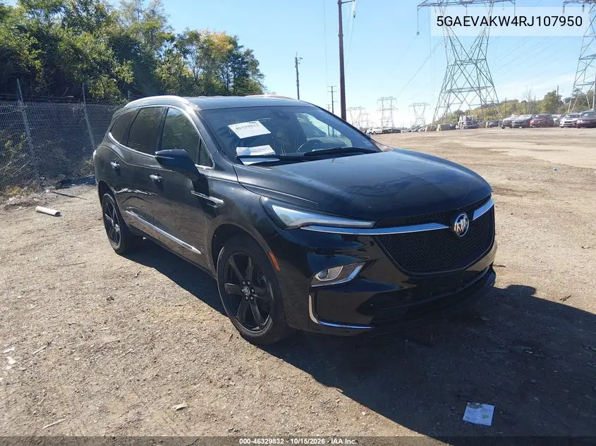 BUICK ENCLAVE 2024, VIN 5GAEVAKW4RJ107950