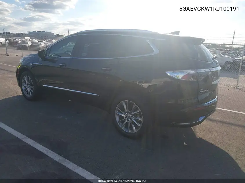 2024 BUICK ENCLAVE VIN 5GAEVCKW1RJ100191 — фото 3