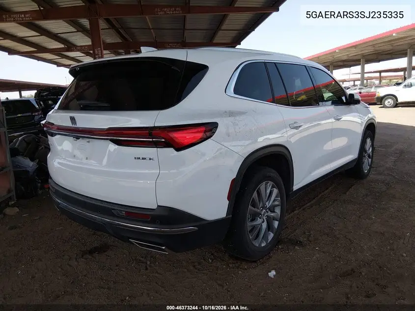 2025 BUICK ENCLAVE VIN 5GAERARS3SJ235335 — фото 4