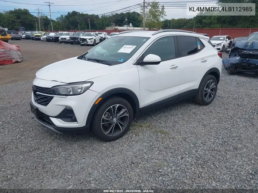 2020 BUICK ENCORE GX VIN KL4MMDSL4LB112985 — фото 2