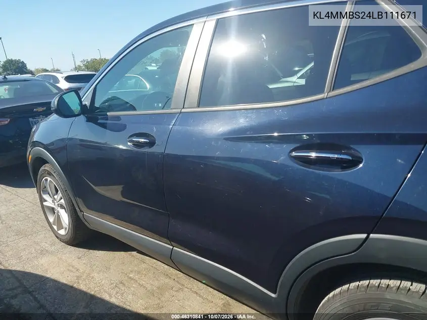 2020 BUICK ENCORE GX VIN KL4MMBS24LB111671 — фото 14