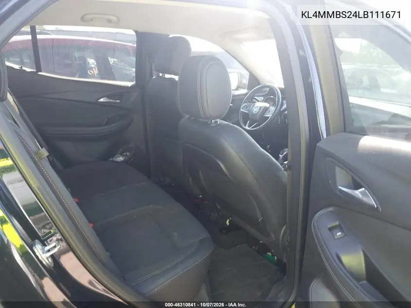 2020 BUICK ENCORE GX VIN KL4MMBS24LB111671 — фото 8
