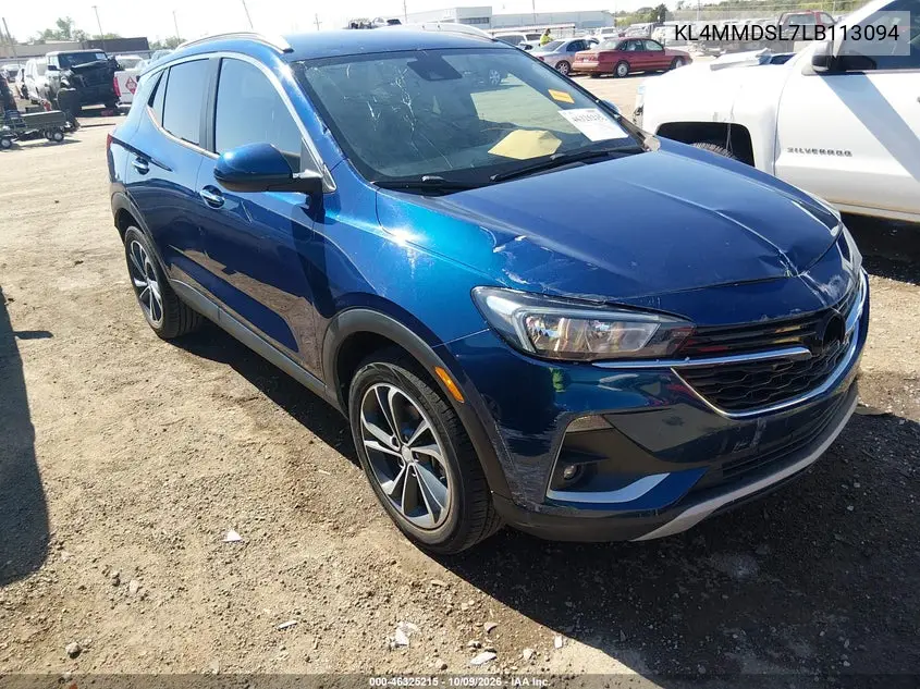 BUICK ENCORE GX 2020, VIN KL4MMDSL7LB113094