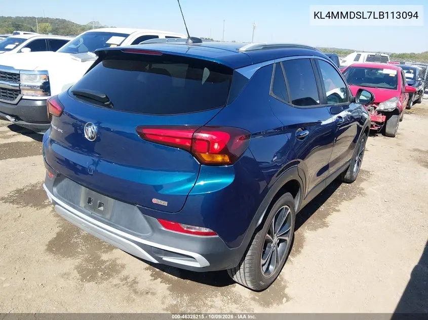 2020 BUICK ENCORE GX VIN KL4MMDSL7LB113094 — фото 4