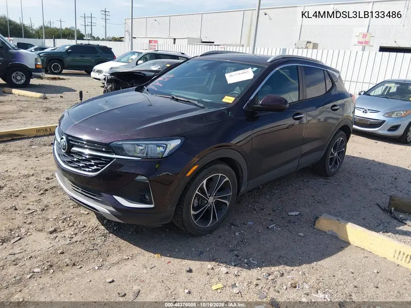 2020 BUICK ENCORE GX VIN KL4MMDSL3LB133486 — фото 2