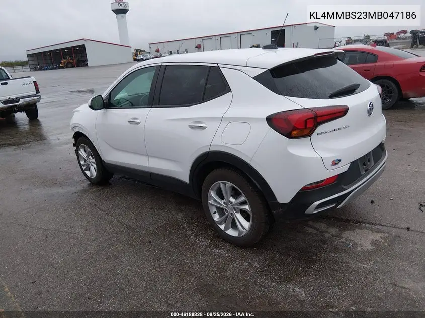 2021 BUICK ENCORE GX VIN KL4MMBS23MB047186 — фото 3