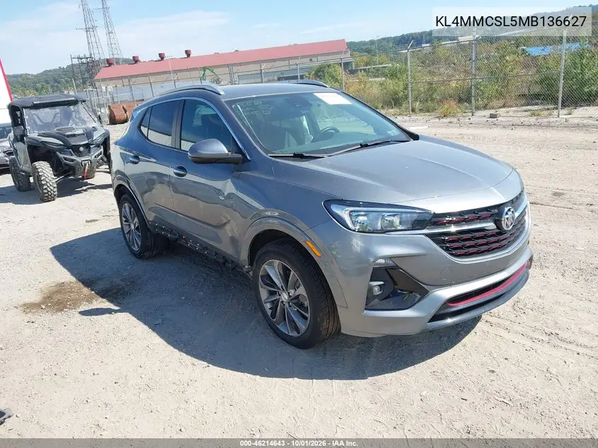 BUICK ENCORE GX 2021, VIN KL4MMCSL5MB136627