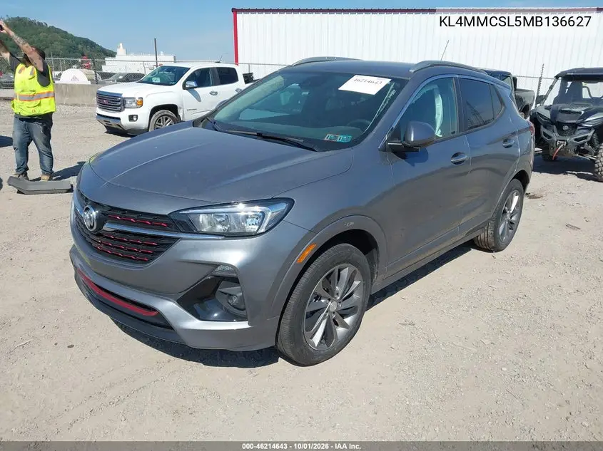 2021 BUICK ENCORE GX VIN KL4MMCSL5MB136627 — фото 2