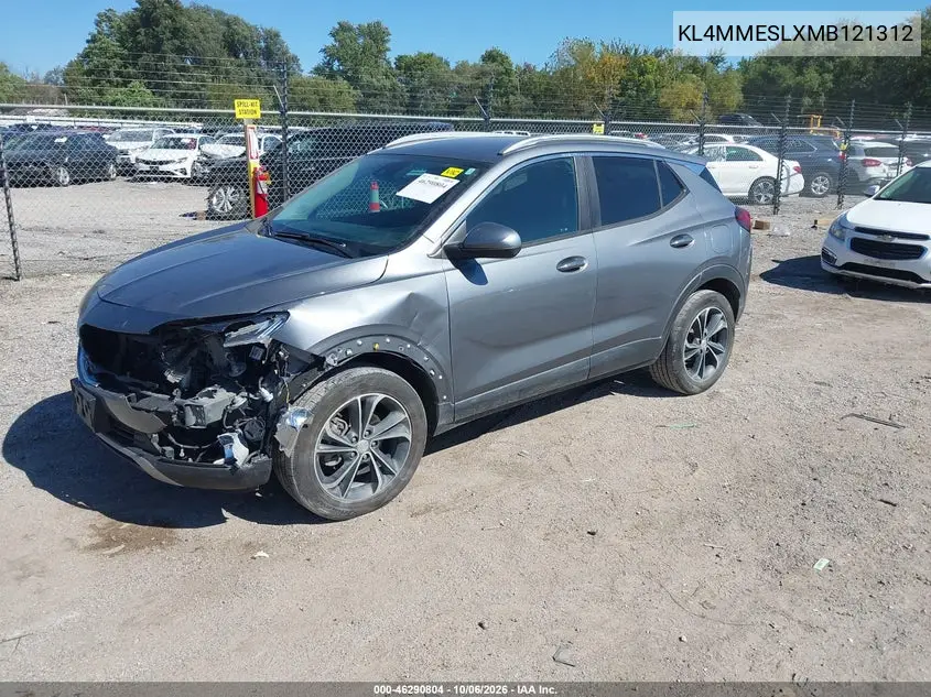 2021 BUICK ENCORE GX VIN KL4MMESLXMB121312 — фото 2