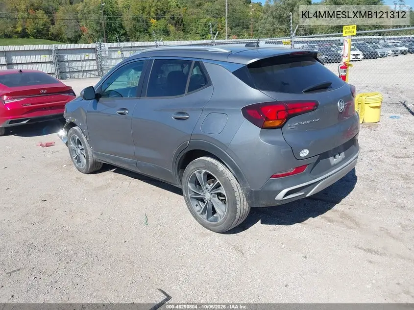 2021 BUICK ENCORE GX VIN KL4MMESLXMB121312 — фото 3