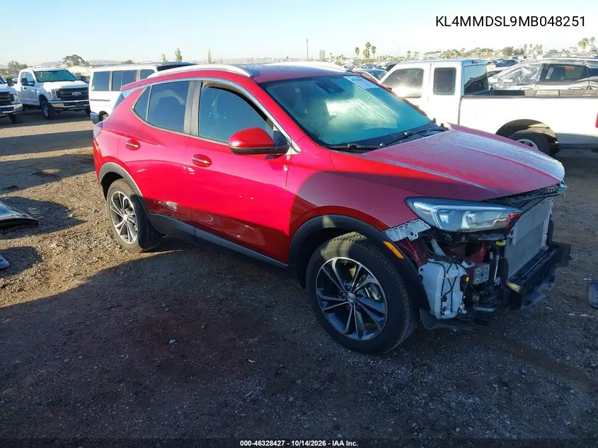 BUICK ENCORE GX 2021, VIN KL4MMDSL9MB048251