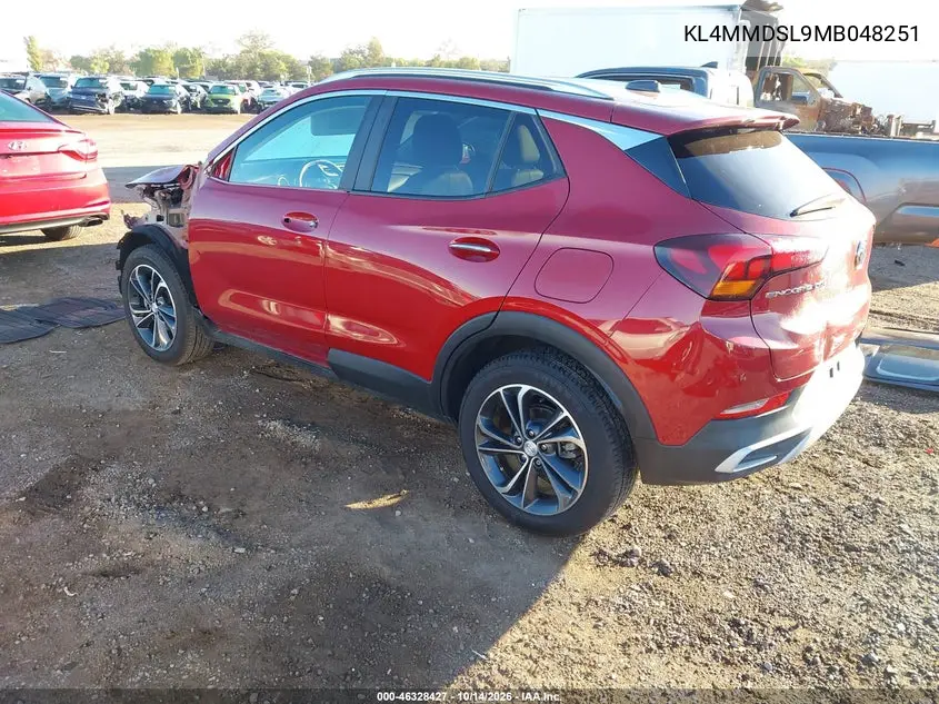 2021 BUICK ENCORE GX VIN KL4MMDSL9MB048251 — фото 3