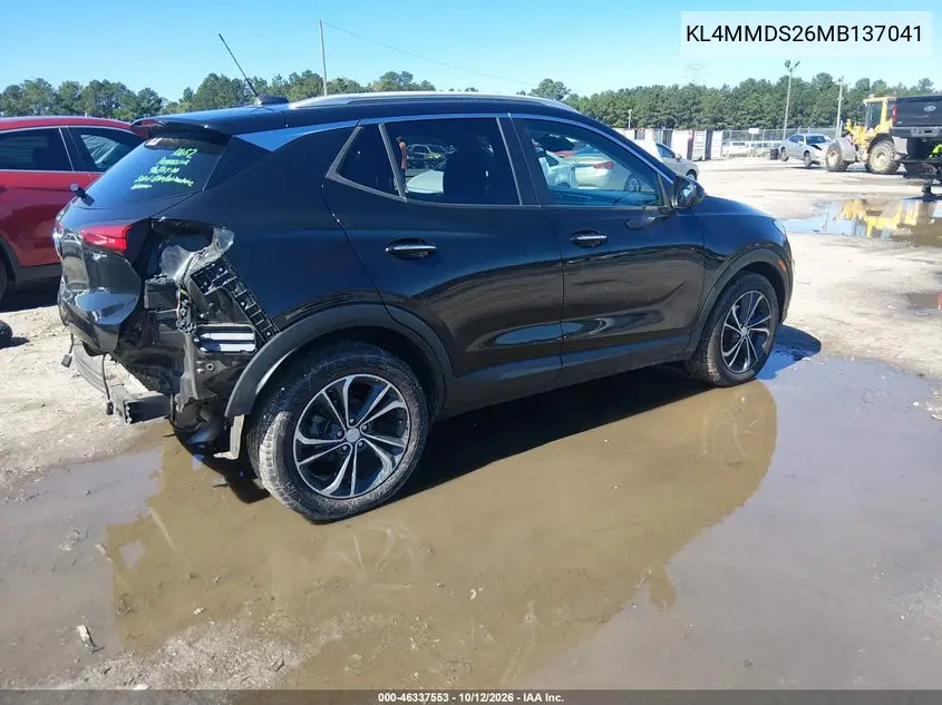 2021 BUICK ENCORE GX VIN KL4MMDS26MB137041 — фото 4