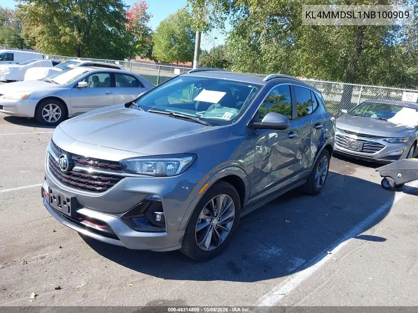 2022 BUICK ENCORE GX VIN KL4MMDSL1NB100909 — фото 2