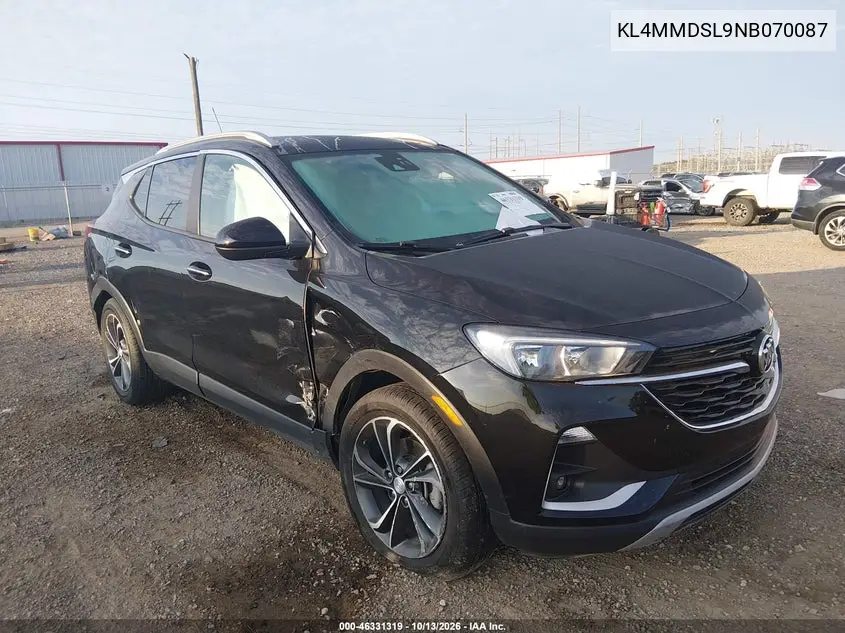 BUICK ENCORE GX 2022, VIN KL4MMDSL9NB070087