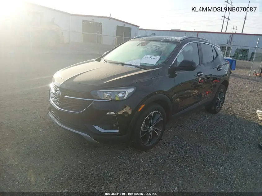 2022 BUICK ENCORE GX VIN KL4MMDSL9NB070087 — фото 2