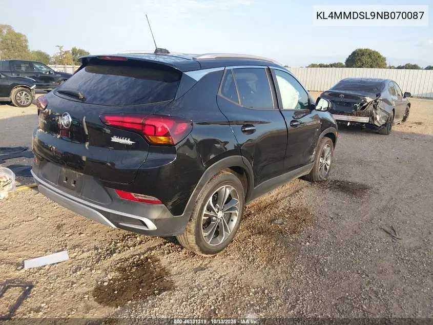2022 BUICK ENCORE GX VIN KL4MMDSL9NB070087 — фото 4
