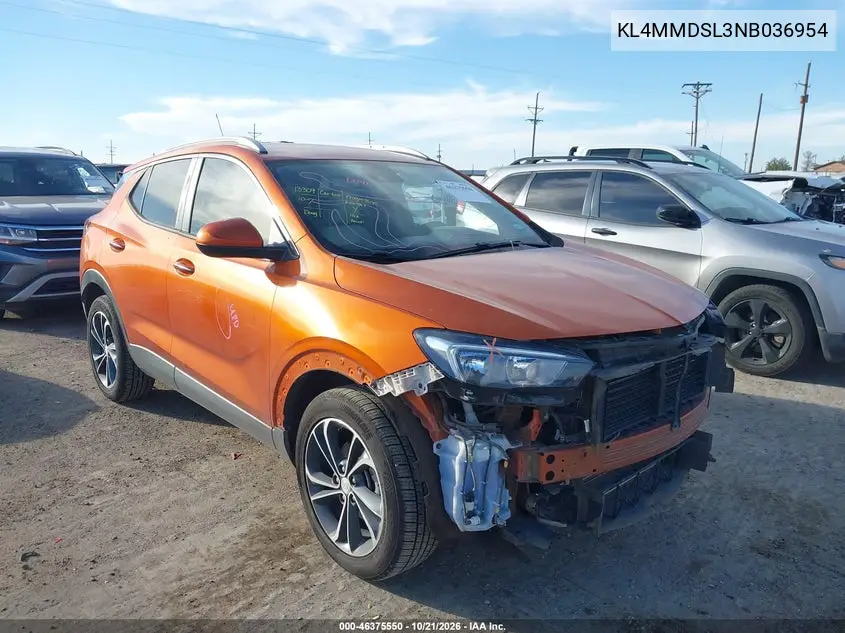 BUICK ENCORE GX 2022, VIN KL4MMDSL3NB036954