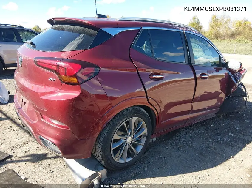 2023 BUICK ENCORE GX VIN KL4MMCSLXPB081371 — фото 4