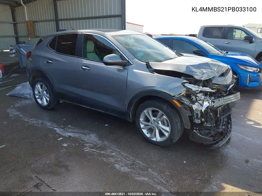 BUICK ENCORE GX 2023, VIN KL4MMBS21PB033100