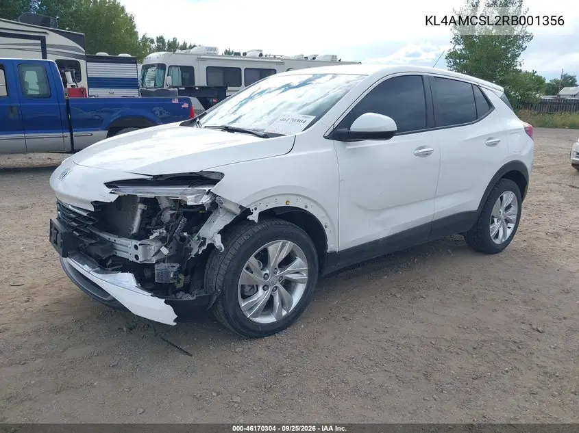 2024 BUICK ENCORE GX VIN KL4AMCSL2RB001356 — фото 2