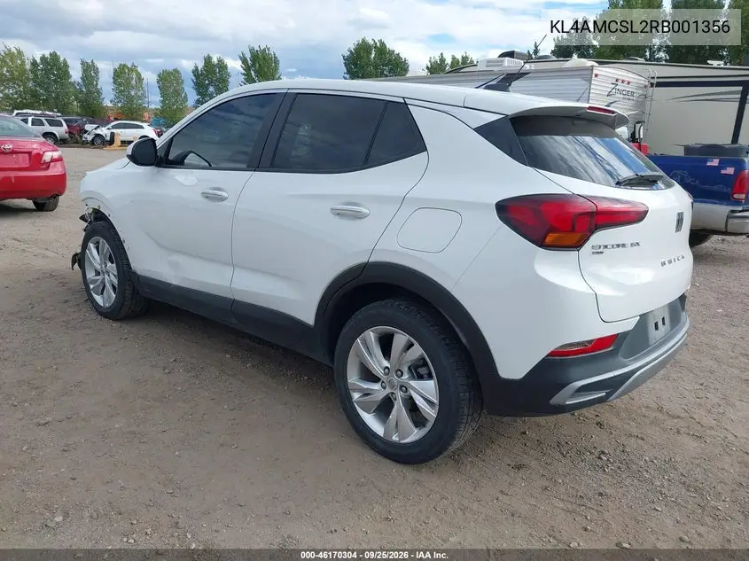 2024 BUICK ENCORE GX VIN KL4AMCSL2RB001356 — фото 3
