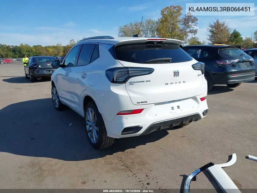 2024 BUICK ENCORE GX VIN KL4AMGSL3RB066451 — фото 3