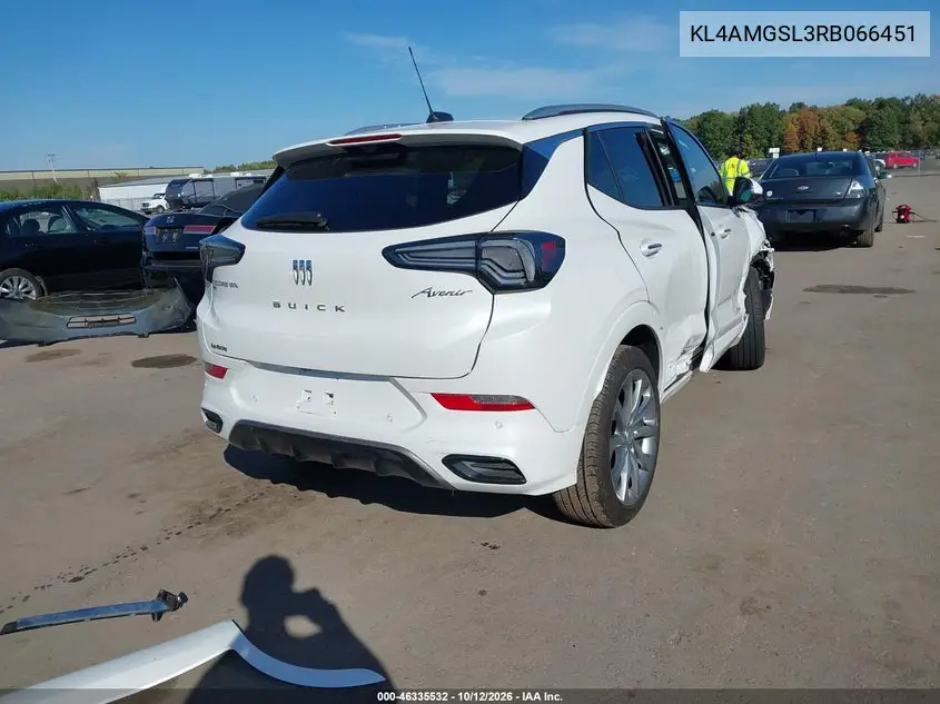2024 BUICK ENCORE GX VIN KL4AMGSL3RB066451 — фото 4