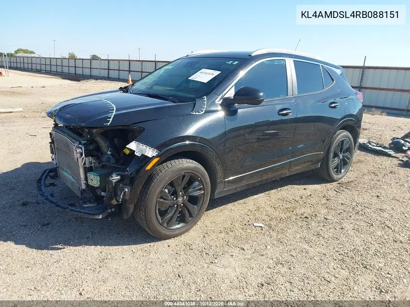 BUICK ENCORE GX 2024, VIN KL4AMDSL4RB088151