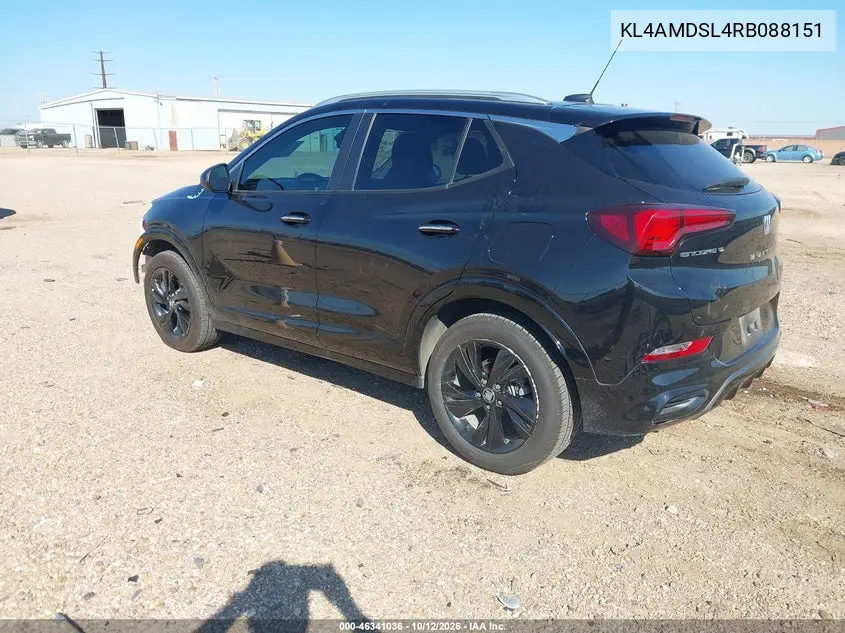2024 BUICK ENCORE GX VIN KL4AMDSL4RB088151 — фото 2