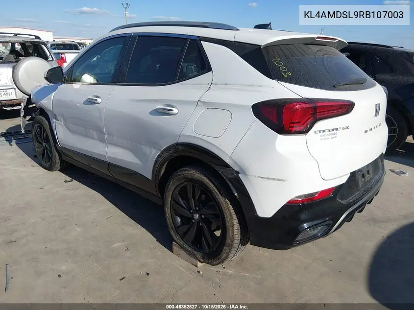 2024 BUICK ENCORE GX VIN KL4AMDSL9RB107003 — фото 3