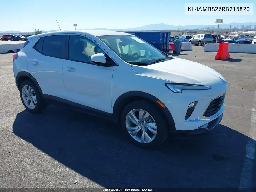 BUICK ENCORE GX 2024, VIN KL4AMBS26RB215820