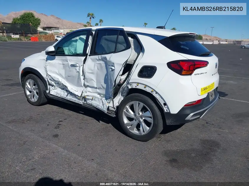 2024 BUICK ENCORE GX VIN KL4AMBS26RB215820 — фото 3