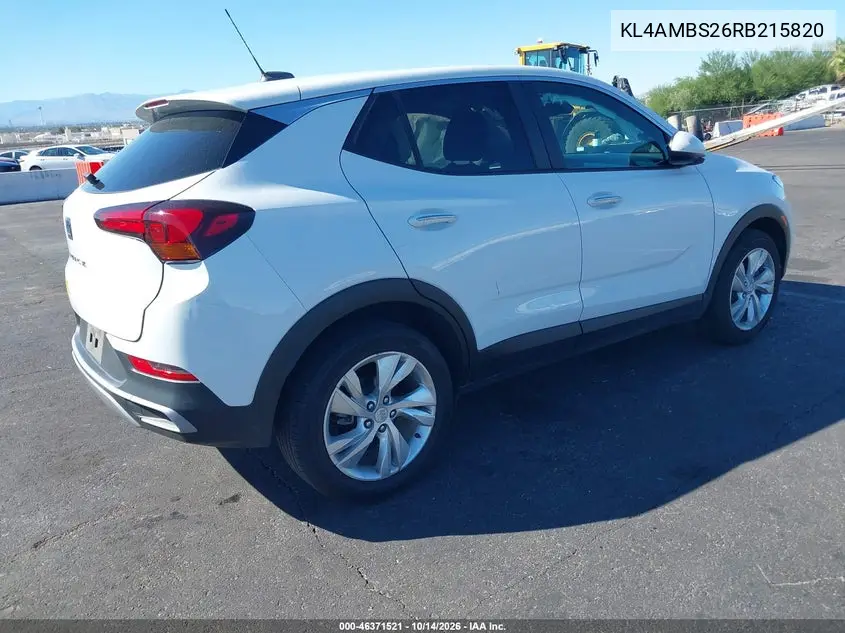 2024 BUICK ENCORE GX VIN KL4AMBS26RB215820 — фото 4