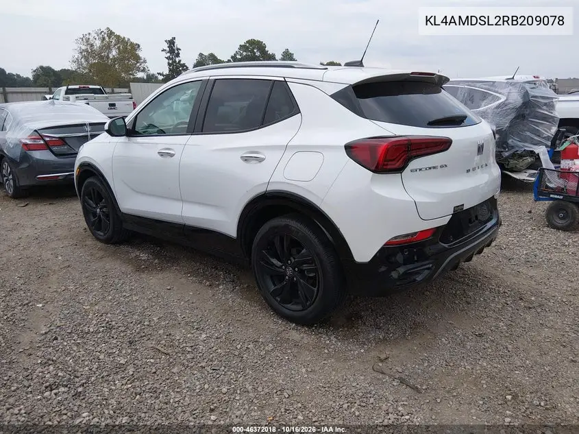 2024 BUICK ENCORE GX VIN KL4AMDSL2RB209078 — фото 3