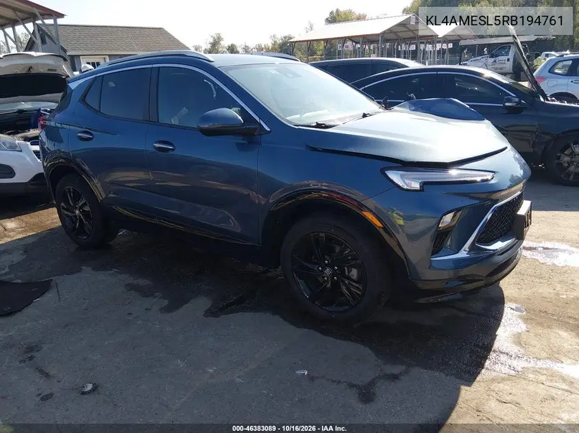 BUICK ENCORE GX 2024, VIN KL4AMESL5RB194761
