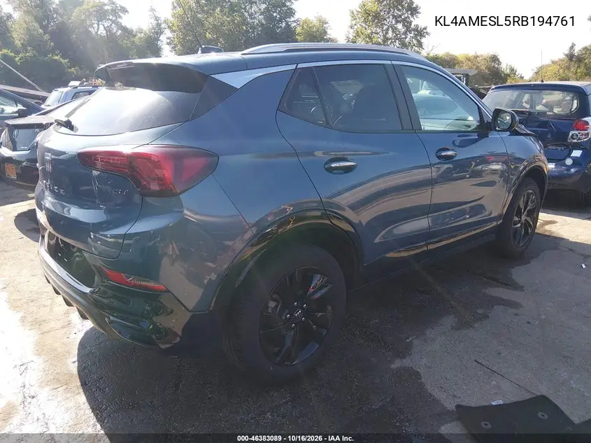 2024 BUICK ENCORE GX VIN KL4AMESL5RB194761 — фото 4