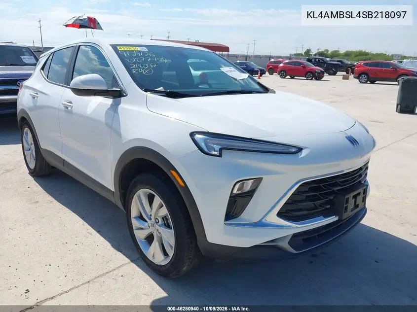 BUICK ENCORE GX 2025, VIN KL4AMBSL4SB218097