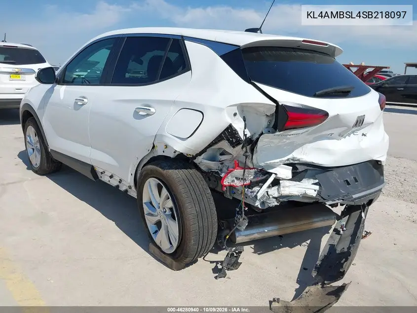 2025 BUICK ENCORE GX VIN KL4AMBSL4SB218097 — фото 3