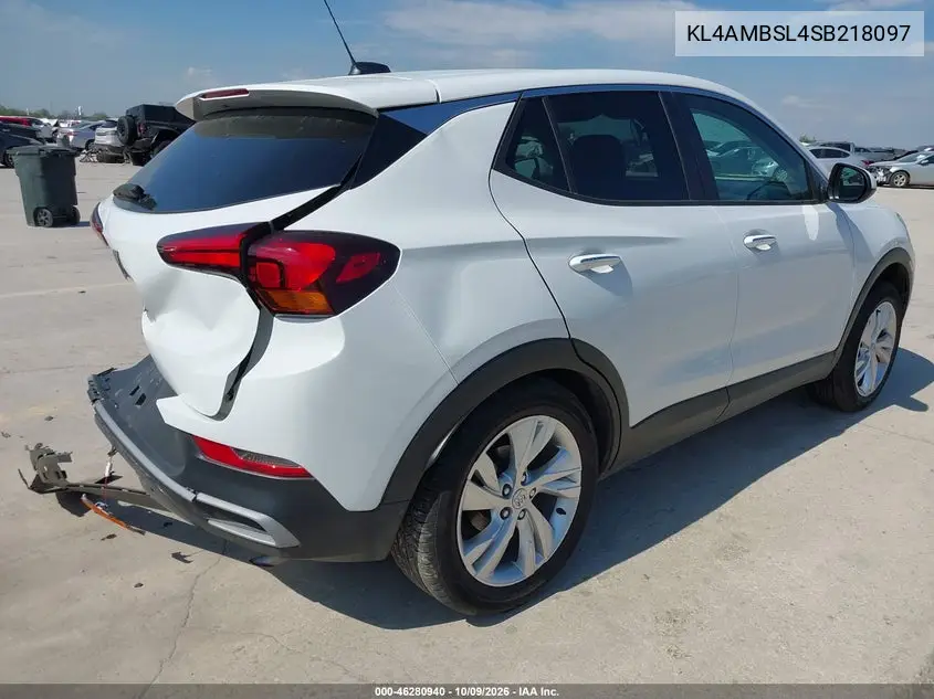 2025 BUICK ENCORE GX VIN KL4AMBSL4SB218097 — фото 4