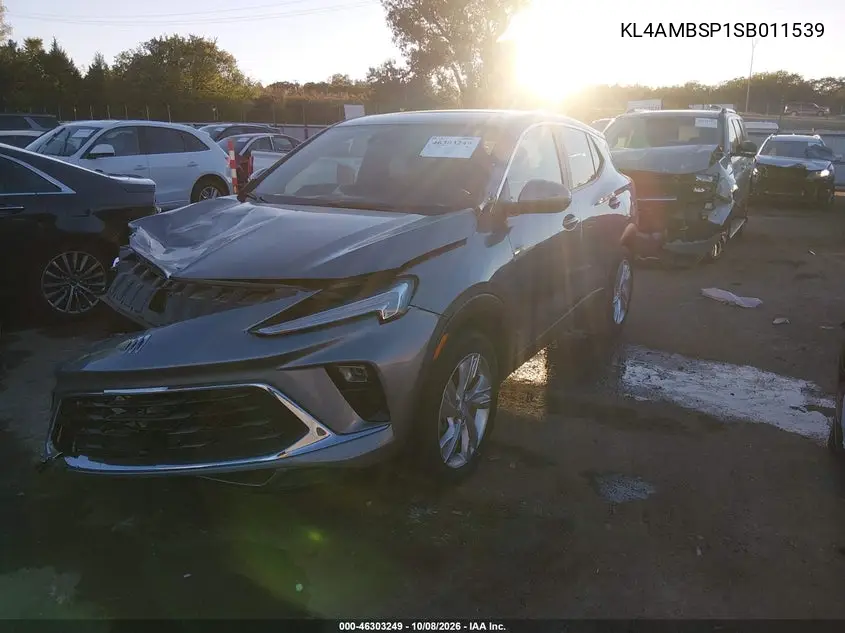 2025 BUICK ENCORE GX VIN KL4AMBSP1SB011539 — фото 2