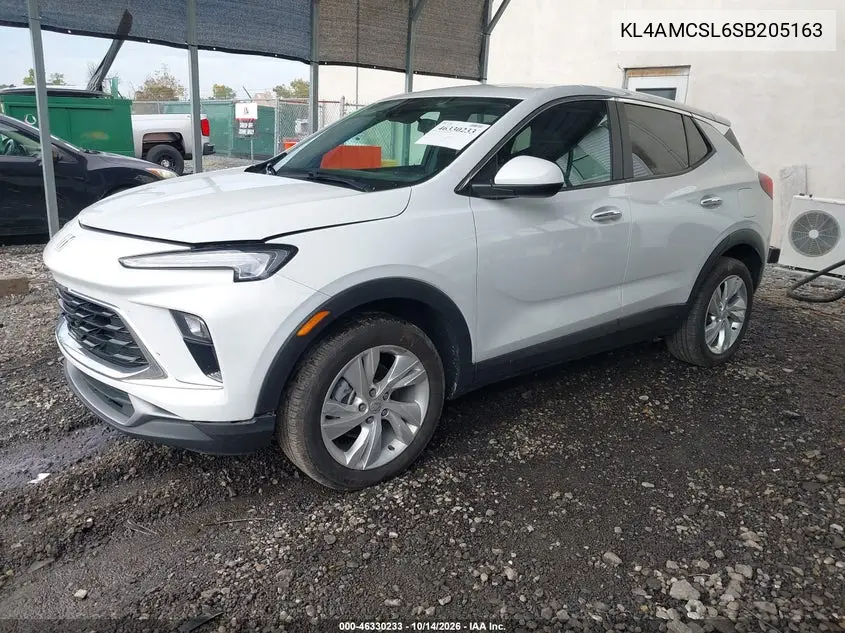 2025 BUICK ENCORE GX VIN KL4AMCSL6SB205163 — фото 2