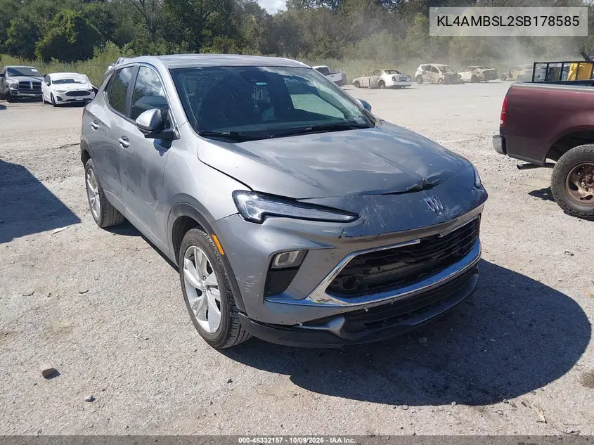 BUICK ENCORE GX 2025, VIN KL4AMBSL2SB178585