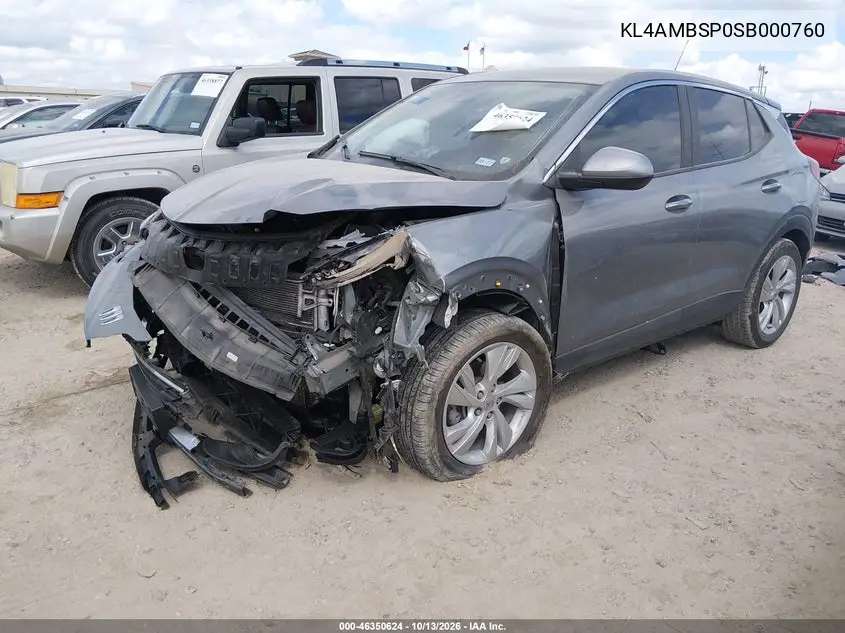 2025 BUICK ENCORE GX VIN KL4AMBSP0SB000760 — фото 2