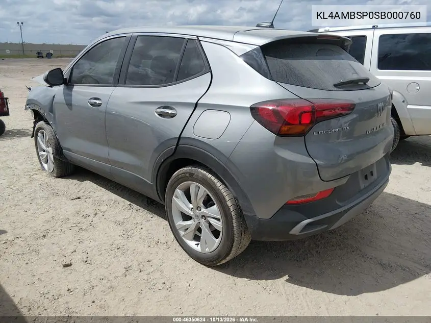 2025 BUICK ENCORE GX VIN KL4AMBSP0SB000760 — фото 3