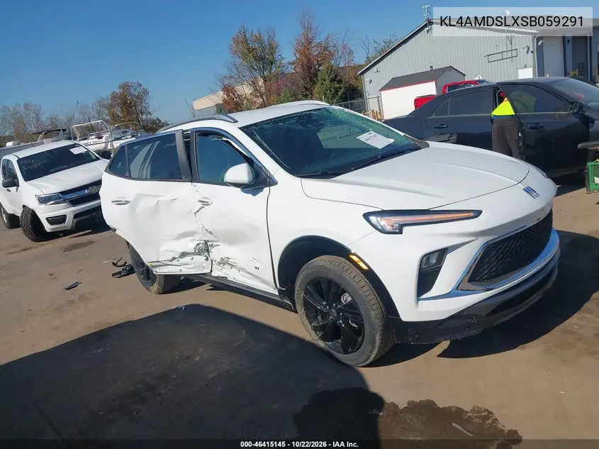 BUICK ENCORE GX 2025, VIN KL4AMDSLXSB059291